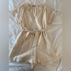 Zara cream romper